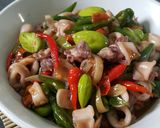 Foto langkah ke 7 dari resep #07 Cumi oseng cabe ijo.