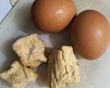 Foto langkah ke 1 dari resep Dadar Telur Tahu.