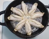 A picture of step 10 of Crispy Skirt Handmade Potstickers.