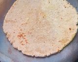 A picture of step 3 of Sattu Roti.