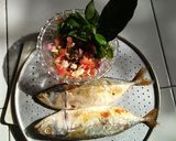Foto langkah ke 1 dari resep Pepes Ikan Peda Pucuk Ubi.