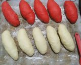 Foto langkah ke 6 dari resep Artisan Bread Merah Putih (Tanpa Ulen).