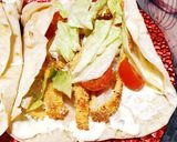 Une image de l'étape 4 de Wrap au poulet croustillant 😋.