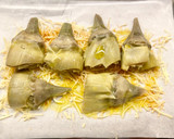 Foto del paso 4 de la receta: Alcachofas frescas gratinadas con bacon y queso