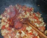 Csirkemell pörkölt lecsós alappal recept fázis 2 fotója
