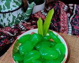 Foto langkah ke 4 dari resep Manisan Buah Kolang Kaling Pandan.