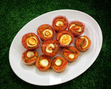 A picture of step 6 of Moin moin cups.