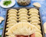 A picture of step 1 of Chicken Chives Dumplings 🥟.