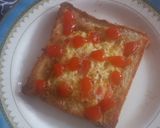 Foto langkah ke 7 dari resep Roti Tawar Telur Tomat.