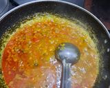 A picture of step 4 of Corn Tikka Masala Punjabi dish.