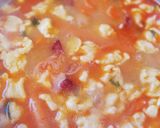 Bableves füstölt oldalassal recept fázis 6 fotója