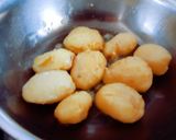 A picture of step 2 of Healthy tasty delicious Kashmiri dum aloo.