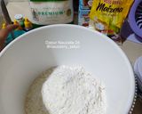 Foto langkah ke 3 dari resep Bolu Kukus Mekar Pelangi.
