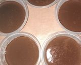 Foto langkah ke 1 dari resep Pudding Coklat Susu Keju.