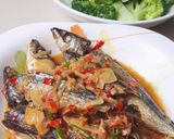 Foto langkah ke 5 dari resep Ikan pindang santan pedas (keto friendly).