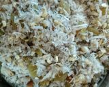 A picture of step 3 of Dryfruit modak.