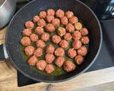 Húsgombóc Spagetti recept fázis 2 fotója