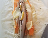 Foto del paso 3 de la receta: Caballa con verduras en papillote