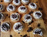 Foto langkah ke 6 dari resep Mini tart tiramisu /mini pie tiramisu #kamismanis.