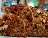 A picture of step 8 of Pecan cinnamon toffee cake.