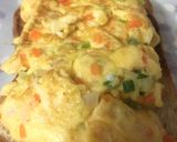รูปขั้นตอนการทำที่ 8 ของ Omelette Toast