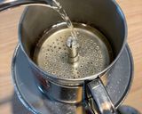 A picture of step 4 of Vietnamese Coffee.