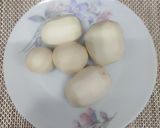 A picture of step 1 of Shalgam Ki Sabzi.