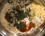 A picture of step 1 of Dal Paratha.