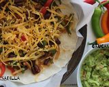 A picture of step 1 of Quesadillas.