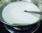 A picture of step 2 of Shahi kheer.
