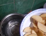 Foto langkah ke 4 dari resep Potato Wedges Teflon tanpa oven.