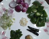 A picture of step 1 of Paneer Chilli for Kids.