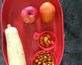 A picture of step 1 of Healthy kalachana Apple soup.