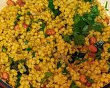 A picture of step 10 of Sorghum (Jowar) Upma.