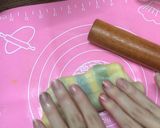 Hình bước làm 8 của món Bánh trung thu cầu vồng