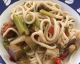 Foto del paso 3 de la receta: Noodles a "mi norma", vegetarianos, con mucha berenjena y otras verduritas