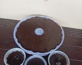 Foto langkah ke 6 dari resep Puding Buah Lapis Susu dan Coklat.