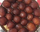 A picture of step 7 of Kala Jamun.