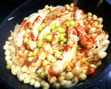 Foto del paso 6 de la receta: Guiso de garbanzos con salchichas de pollo y calabaza