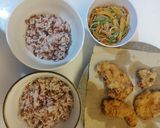 Foto langkah ke 5 dari resep Chicken Katsu Teriyaki Donburi.