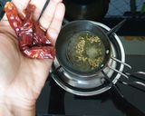 A picture of step 7 of Arhar Dal.