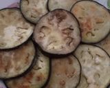 A picture of step 1 of Parmigiana in crosta.