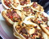 Foto del paso 4 de la receta: Mini tartas de pollo y chorizo