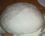 Foto del passaggio 11 della ricetta Impasto pizza, poolish 18h + autolisi 6h. Idratazione 80%