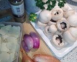 Foto del paso 2 de la receta Risotto de quinoa y champiñones