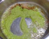 A picture of step 6 of Bafla Baati and Daal with Spinach.