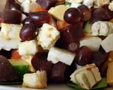 A picture of step 4 of My Beetroot & Cheeses Salad. 😀.