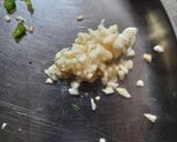 A picture of step 2 of Cheesy garlic bread.