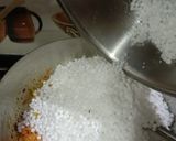 A picture of step 3 of Sabudana usal.