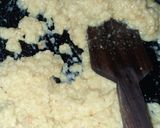 A picture of step 1 of Khoya/mawa Laddu.